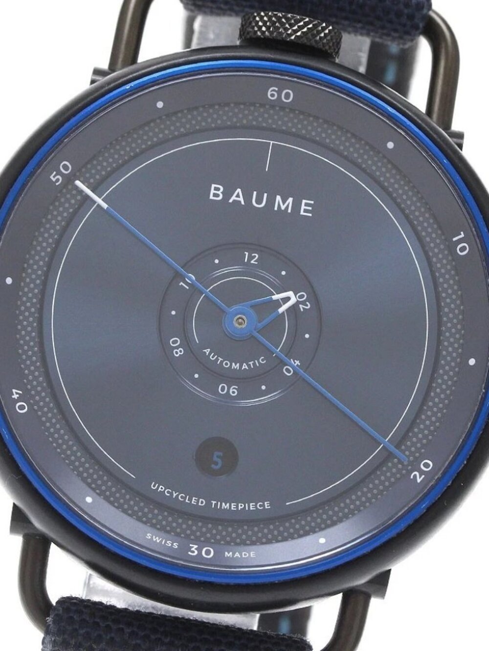 Baume & Mercier Baum Ocean II M0A10680 Date Navy Dial Automatic Men's